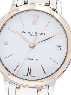 Baume & Mercier Classima M0A10457 Date 1P diamond Automatic Ladies Watch_948020